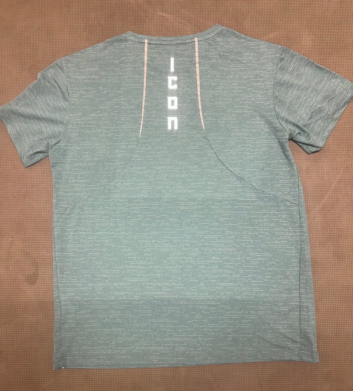 Icon. Roadwork T Shirt Aqua Blue