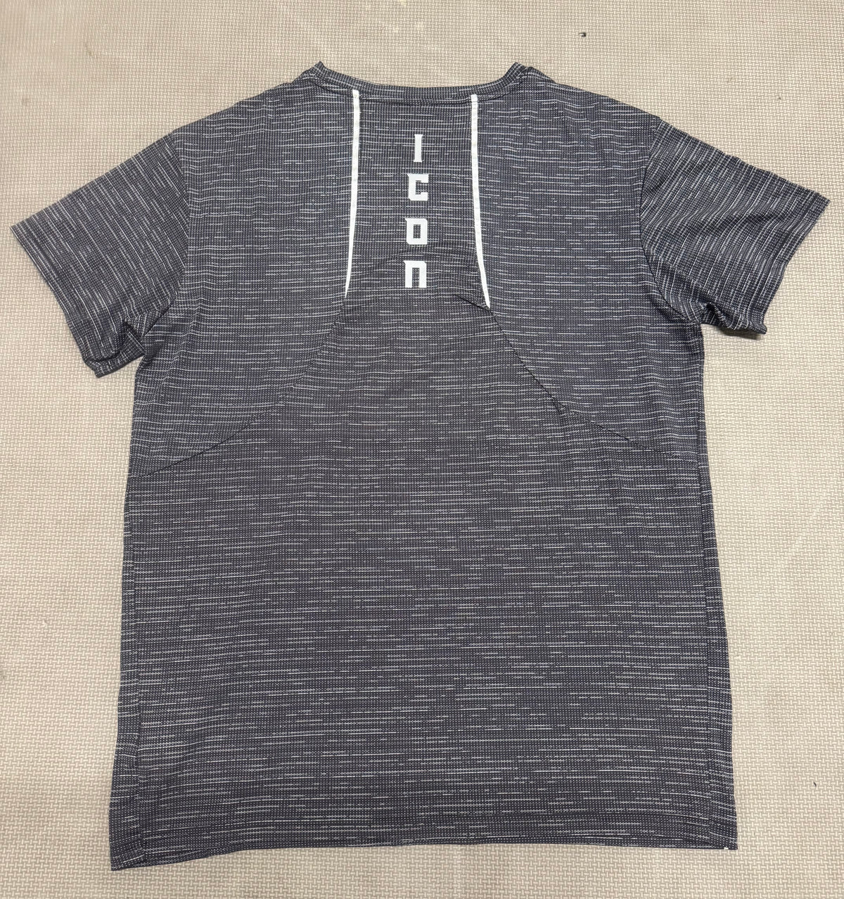 Icon. Roadwork T Shirt Charcoal Black